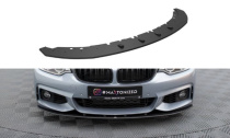 BMW 4-Serie F32 M-Sport 2013-2020 Street Pro Frontläpp / Frontsplitter Maxton Design